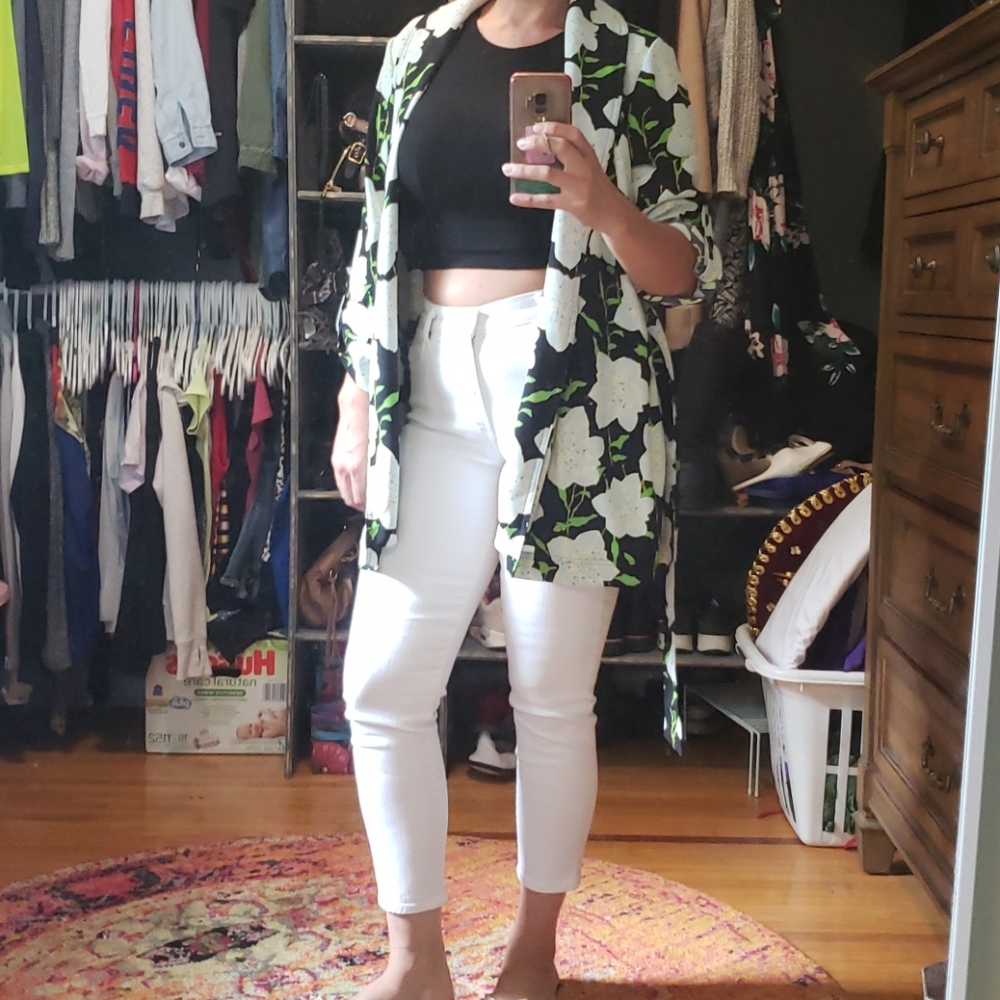 Floral leisure jacket 🌴